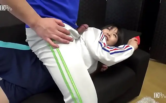 Sweaty Japanese Footwork Leads to Explosive creampie with Coach