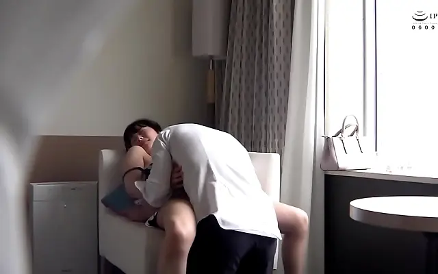 Steamy creampie encounter with fresh Japanese starlet exposed