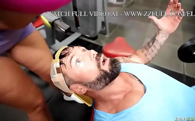Elana Bunnz Gets Spanked and Fucked in the Gym with a Facial Finale