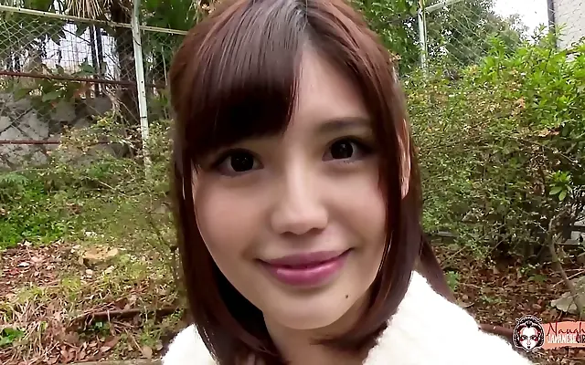 Outdoor vibrator play sends Asian beauty rushing home for passionate fingering
