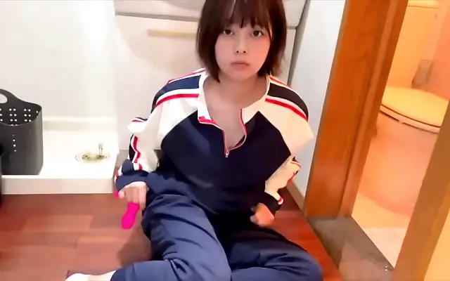Japanese schoolgirl fantasy comes alive in nostalgic tracksuit pleasure