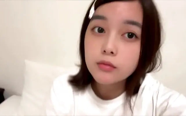 College girl toys with her needy pussy while sniffing his used boxers