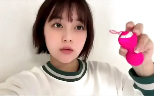 Curious Japanese Student Explores Her Holiday Desires in Private