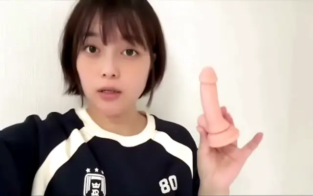 Japanese college girl discovers intense pleasure with her tiny cock tease