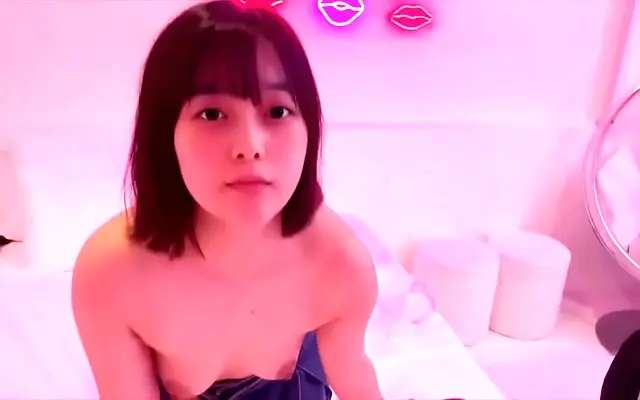Curvy Japanese Coed's Steamy Solo Session Uncovered
