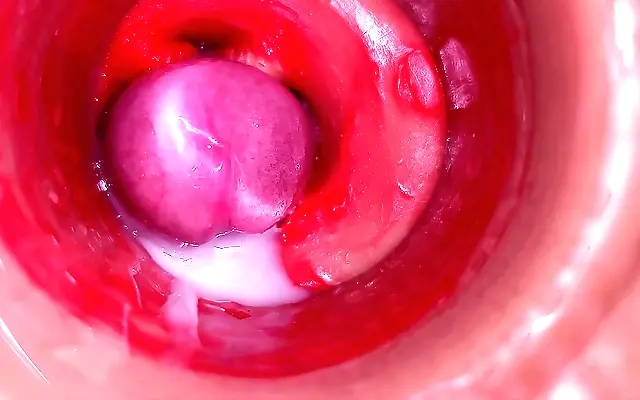 Deep creampie creampie ride with big cock cervix tease in 4K POV