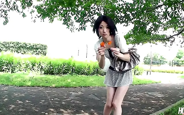 Mizuki's Juicy Hairy Cunt Drenched in Japanese Creampie Heat