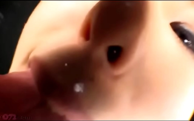 Intimate Japanese kiss simulation with sensual acrylic teasing and virtual closeness