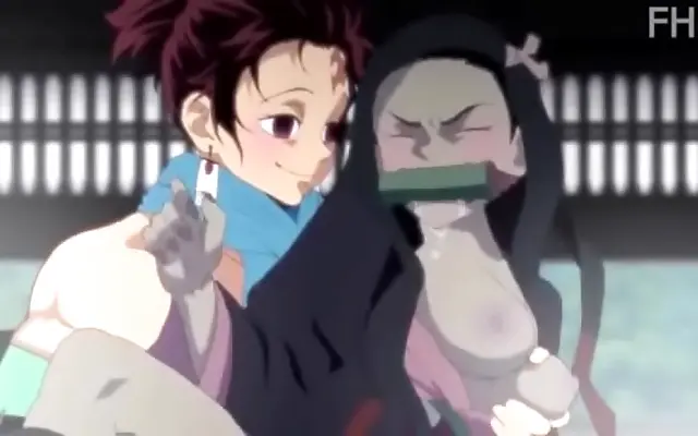 Passionate Demon Slayer seduces in steamy Japanese hentai