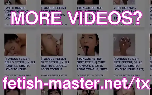 Japanese Kissing Handjob with Tongue Licking Nose Sucking and Spit Fetish