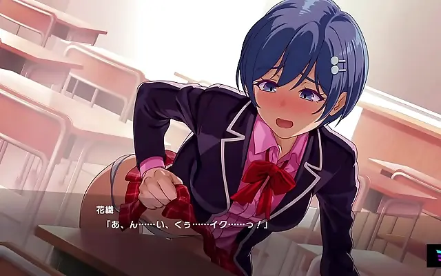 Kaori Unravels Forbidden Desires in Saimin Gakuen Scene 4
