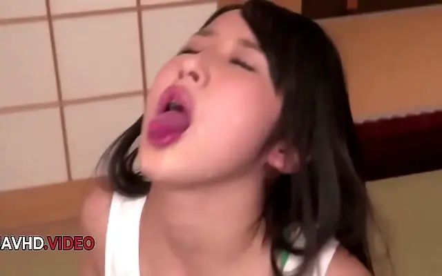 Sultry Suzuki Takes On Big Cock In A Steamy Asian Threesome