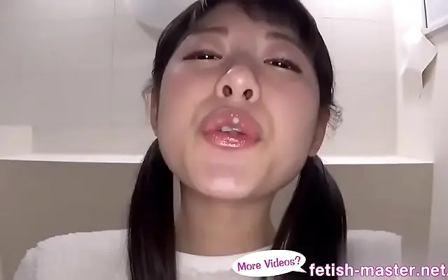 征服 姿势 生活 青青 Japanese Passion Tongue Kissing and Spicy Spit Fetish Thrills