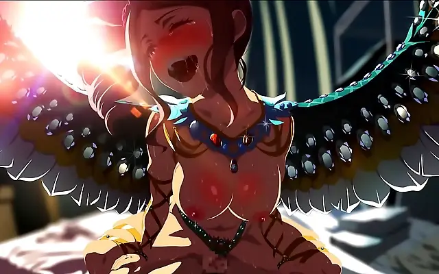 教练 女子 女h Lilly's Sensual Samba Fantasy in Japanese Hentai Delight