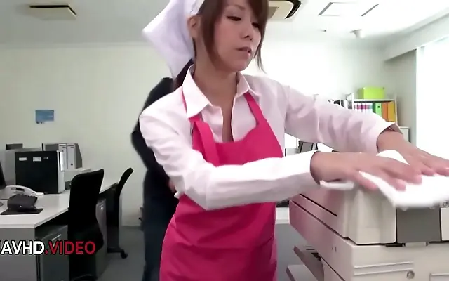 Chihiro seduces with steamy Japanese flair and big natural tits
