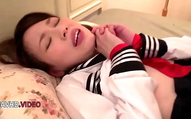 Misaki the sultry Asian temptress craves deep cock satisfaction
